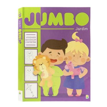 Imagem de Livro - JUMBO Colorir & Atividades: Jardim