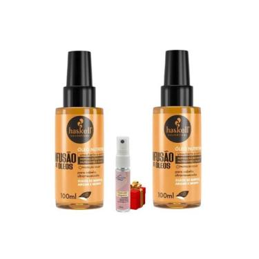 Imagem de Kit 2 Serum Infusao De Óleos 100ML Haskell + Presente Lourre 15ml
