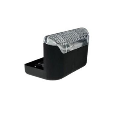 Imagem de Kits Luminária Led Arandela Solar Branco Quente Escada IP65 Preto Bali