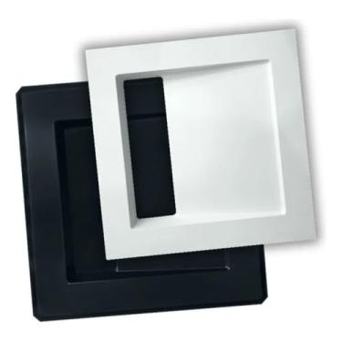 Imagem de Molde Forma ABS Cobogó Hórizon 40x40cm Gesso Cimento Cd524