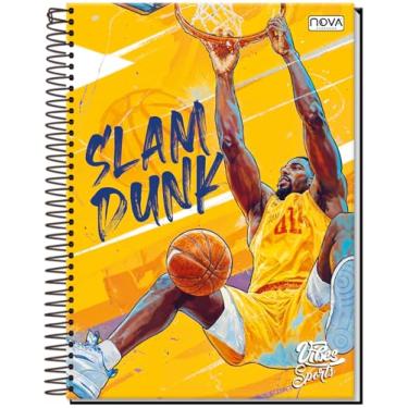 Imagem de CADERNO UNIVERSITÁRIO C/D ESPIRAL 12 MATÉRIAS 240 FLS VIBES SPORTS