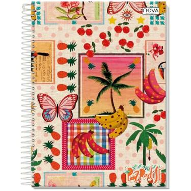 Imagem de CADERNO UNIVERSITÁRIO C/D ESPIRAL 15 MATÉRIAS 240 FLS PARADISE