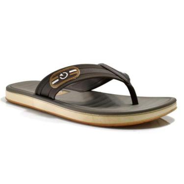 Imagem de Chinelo Masculino Cartago Paris II 12214, 40, Marrom