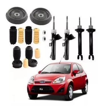 Imagem de 4 Amortecedor+ 4 Kit Suspensão Ford Ka