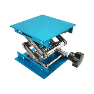 Imagem de Mesa Elevatória Para Marcenaria, Suporte Tipo Tesoura, Macaco De Banca