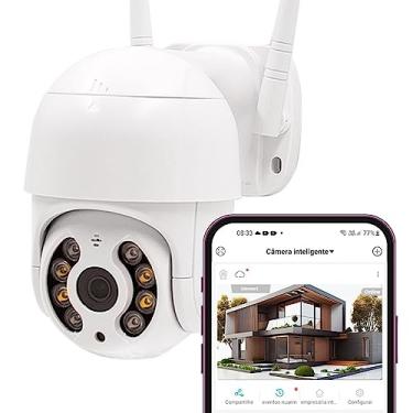 Imagem de Haiz Câmera de Segurança Com Antena Speed Dome Ip Wi-fi Sistema Icsee Infravermelho Sd HZ-A8