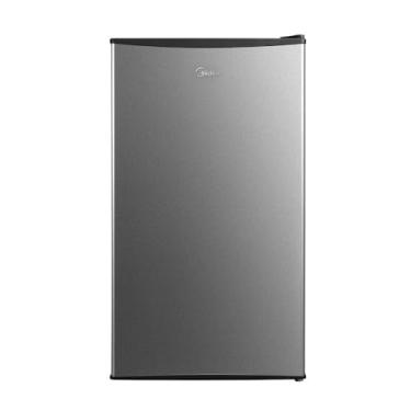 Imagem de Frigobar 93 Litros Inverter Bivolt Preto com Porta na Cor Inox, Midea