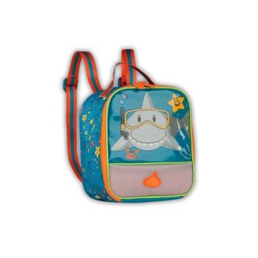 Imagem de Lancheira Térmica Tubarão Mini Creche Kids Meninos Passeio - Clio Styl