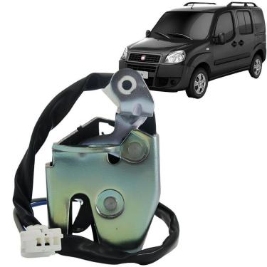 Imagem de Fechadura Inferior Esquerda Porta Traseira Doblo 2002 A 2021
