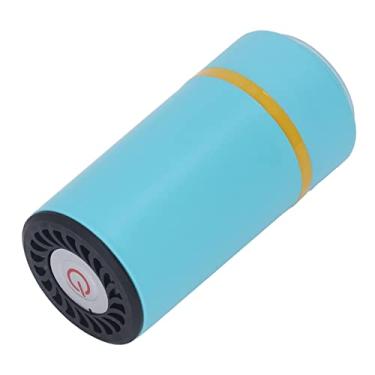 Imagem de Naroote Seladora Elétrica a Vácuo, Seladora Portátil Eficiente de Embalagens de Alimentos para Roupas, Caixa de Armazenamento de Alimentos Com Bateria para Uso Doméstico (Lago Azul)