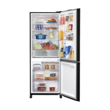 Imagem de Panasonic Geladeira Frost Free 2 Portas Inverter 467L, 185.3x69.4x74.5cm, Bottom Freezer, Preto, Fresh Freezer, Touch Panel