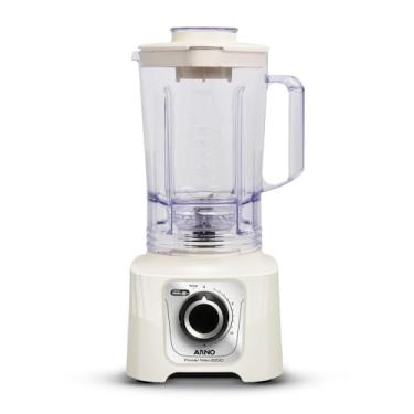 Imagem de Liquidificador Arno Powermax 2200W LN64, Marfim, com 6 Lâminas Powelix Pro, 3,1L de Capacidade, 15 Velocidades e Design Moderno, 220V