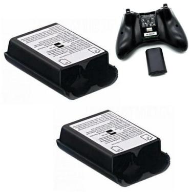 Imagem de 2 Compartimento Traseiro Caixa Pilhas Compativel Xbox 360 - Things Ner