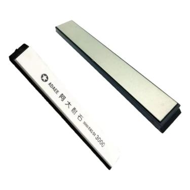 Imagem de Pedra Afiar Amolar Faca Branca 3000 + 1 Pedra 6R1Nd3 Cinza