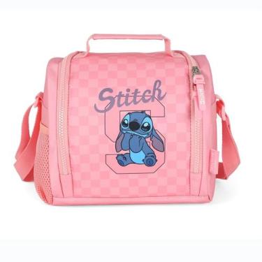 Imagem de Lancheira Térmica STITCH DISNEY Luxcel LA50053SC Rosa