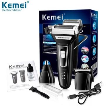 Imagem de Kemei 3 em 1 Máquina Profissional De Corte - RELET
