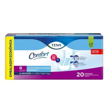 Imagem de Fralda Geriátrica TENA Confort Mega G  20 Unidades - TENA - ESSITY DO 