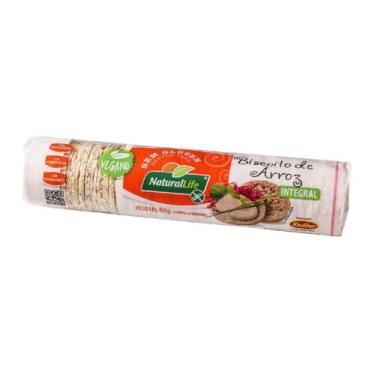 Imagem de Biscoito de Arroz Natural Life Integral 80g - Kodilar
