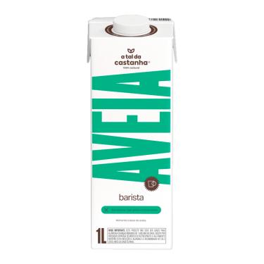 Imagem de BEBIDA VEGETAL A TAL DA CASTANHA BARISTA AVEIA 1L