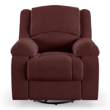 Imagem de Poltrona do Papai Reclinável Sala de Cinema Barcelona Glider Manual Gi