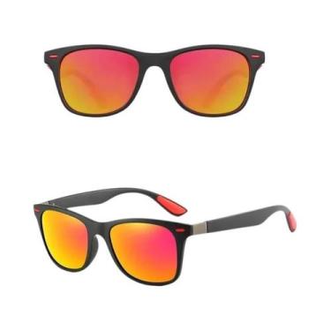 Imagem de Óculos De Sol Clássicos UV400 Anti-reflexo Para Homens, Óculos Esporti