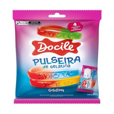 Imagem de Gelatina Docile Pulseiras 60g