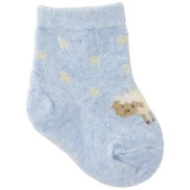 Imagem de Meia Colorida Pimpolho Tamanho 00-15 (0-6m) Menino, 01