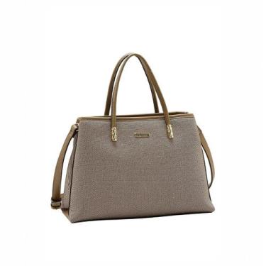 Imagem de Bolsa Feminina Chenson Com Alça Transversal Contemporâneo, Marrom