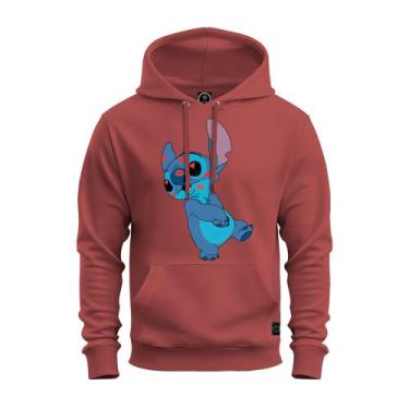 Imagem de Moletom Blusa De Frio Inverno Confortável Estampado Stich - Nexstar, B