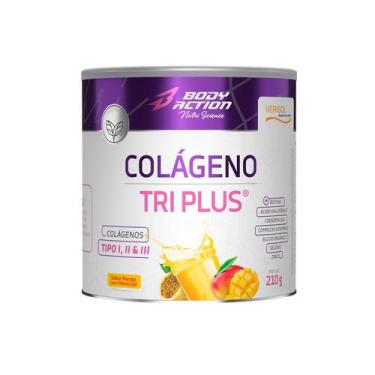 Imagem de Colágeno Verisol Tri Plus Tipo 1 Tipo 2 e 3 - 210g Bodyaction -, Manga