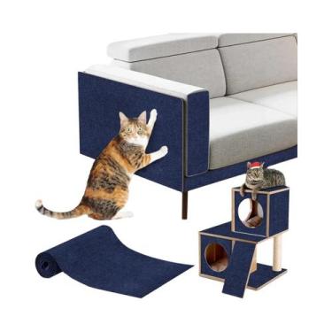 Imagem de Protetor De Sofá Autoadesivo Para Gatos Em 7 Cores, Tapete Anti-Riscos