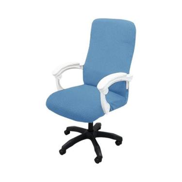 Imagem de Capa Para Cadeira De Escritório Em Jacquard Espesso, Resistente a Arra