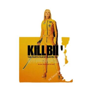 Imagem de Pôsteres Clássicos De Filmes Retrô: Pulp Fiction, O Padrinho, Fight Cl