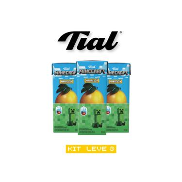 Imagem de Suco Tial Minecraft Maracujá 200 Ml - Kit 3 Unidades