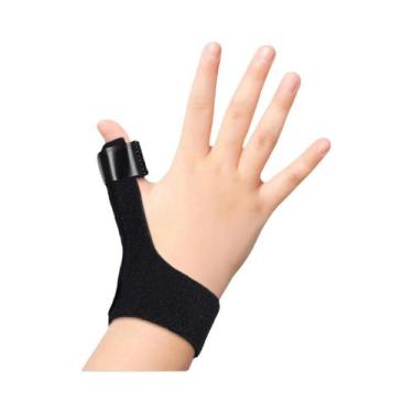 Imagem de Tala De Alumínio Para Polegar Infantil Com Faixa De Fixação Para Dedos