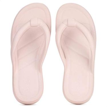 Imagem de Chinelo Usaflex Poofy Plataforma EVA Rose - Feminino, 38, Rosa