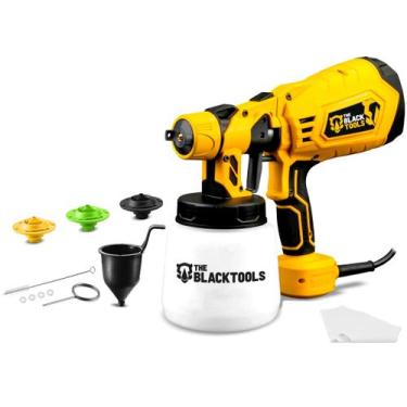 Imagem de Pistola De Pintura E Pulverizadora Hvlp 1.250l +5 Bicos E Acessórios 6