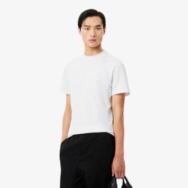 Imagem de Camiseta Lacoste Piqué Com Marca De Jacquard Masculina-Masculino