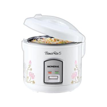 Imagem de Panela Arroz Mondial Rice Npe05-5x - 2525-02, Branco, 220V