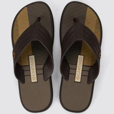Imagem de Chinelo Cartago Montreal Listrado Casual Masculino-Masculino