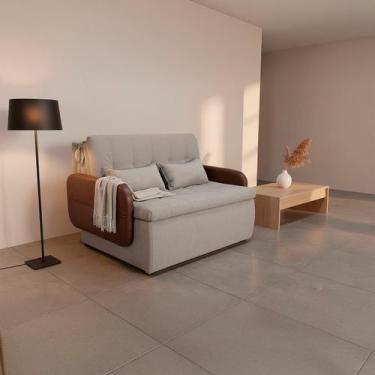 Imagem de Sofá Cama 2 Lugares casal 1,30 mts Pompeia Sissy Matrix, CARAMELO E NA