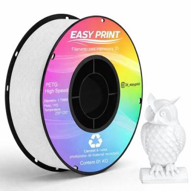 Imagem de Filamento Petg 1,75MM Para Impressão 3d Rolo 1kg Easy Print 3d Premium