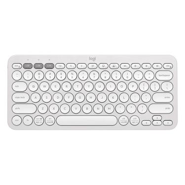 Imagem de Teclado Sem Fio Logitech, Bluetooth e USB, Pebble Keys 2 K380s, Easy-Switch e Pilha -92...