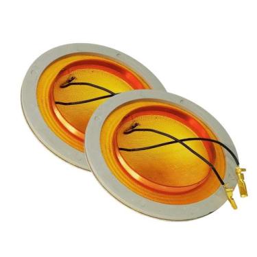 Imagem de Kit 2 Reparos Driver D 250 Corneta 8 Ohms Alumínio D250 Fenólico 100w 