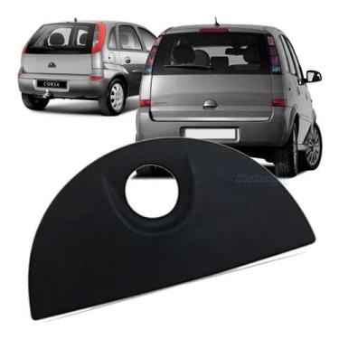 Imagem de Maçaneta Moldura Tampa Traseira Porta Malas Gm Corsa Meriva - SHALOMCA