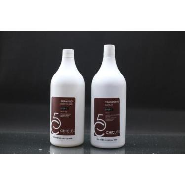 Imagem de Progressiva Chic Liss Plástica Dos Fios Kit Alisamento