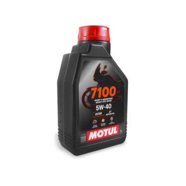 Imagem de Óleo Motor Motul 5W40 7100 100% Sintético Motos 4T 1 Litro
