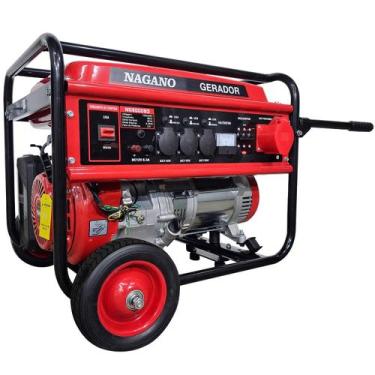 Imagem de Gerador de Energia a Gasolina 8,2 kVA 110V220V Trifásico Partida Manua