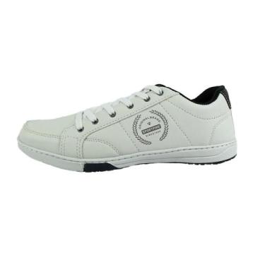 Imagem de Sapatenis Sport Fire Costura Lateral, 43, Branco