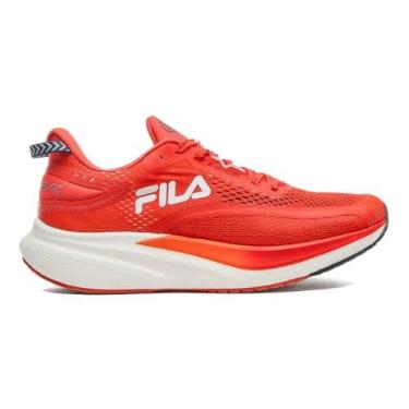 Imagem de Tênis Fila Racer T2 Xtreme Feminino, 34, Vermelho, Branco